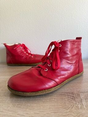 Aintap handmade barefoot leather boots grounding sz EU 42 men’s Sz 9 women’s 10